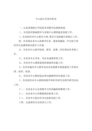 中心副主任岗位职责.docx