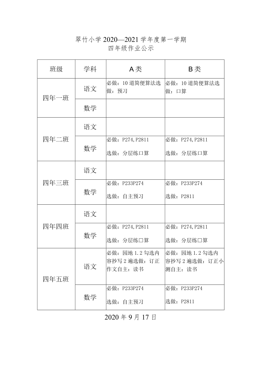 翠竹小学2020—2021学年度第一学期.docx_第1页