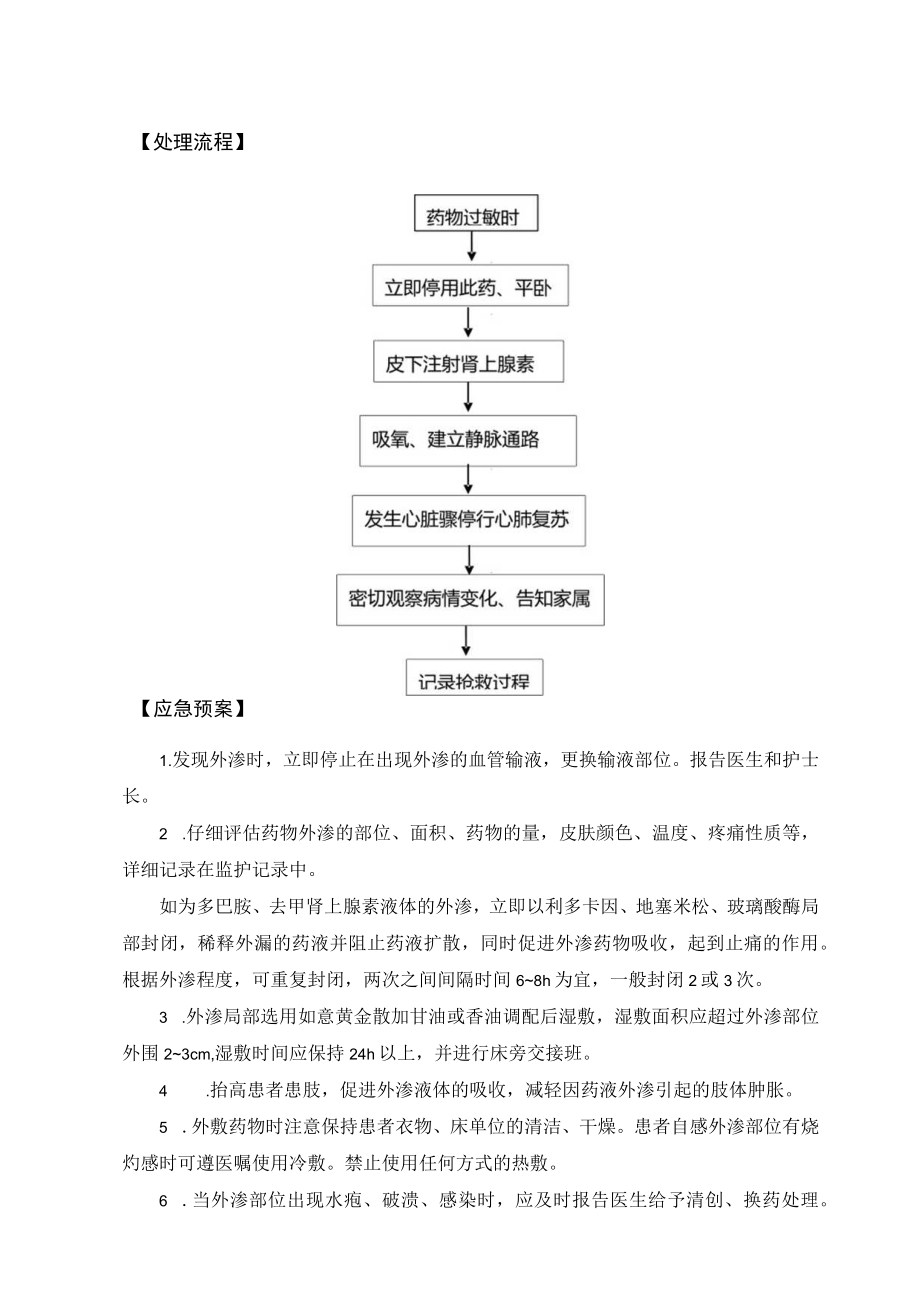 医院经营管理患者用药出现不良反应应急预案及流程.docx_第3页