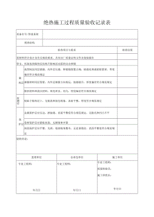绝热施工过程质量验收记录表.docx