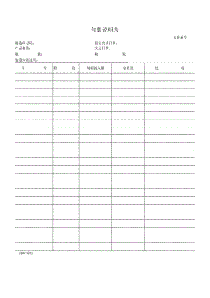 包装说明表.docx