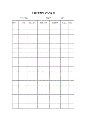 工程技术变更记录表.docx