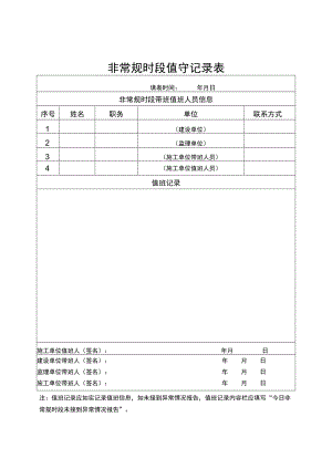 非常规时段值守记录表.docx