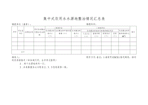 集中式饮用水水源地整治情况汇总表.docx