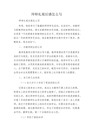 拜师礼观后感怎么写.docx