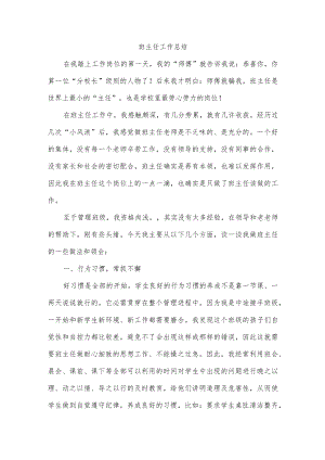 班主任工作总结.docx