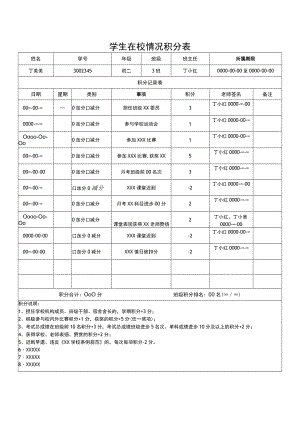学生在校情况积分表.docx