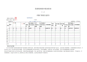资源税纳税申报表附表二精矿类税目适用.docx