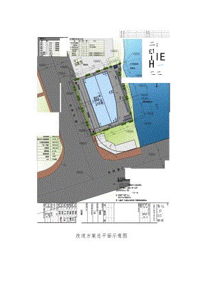 改造方案总平面示意图.docx