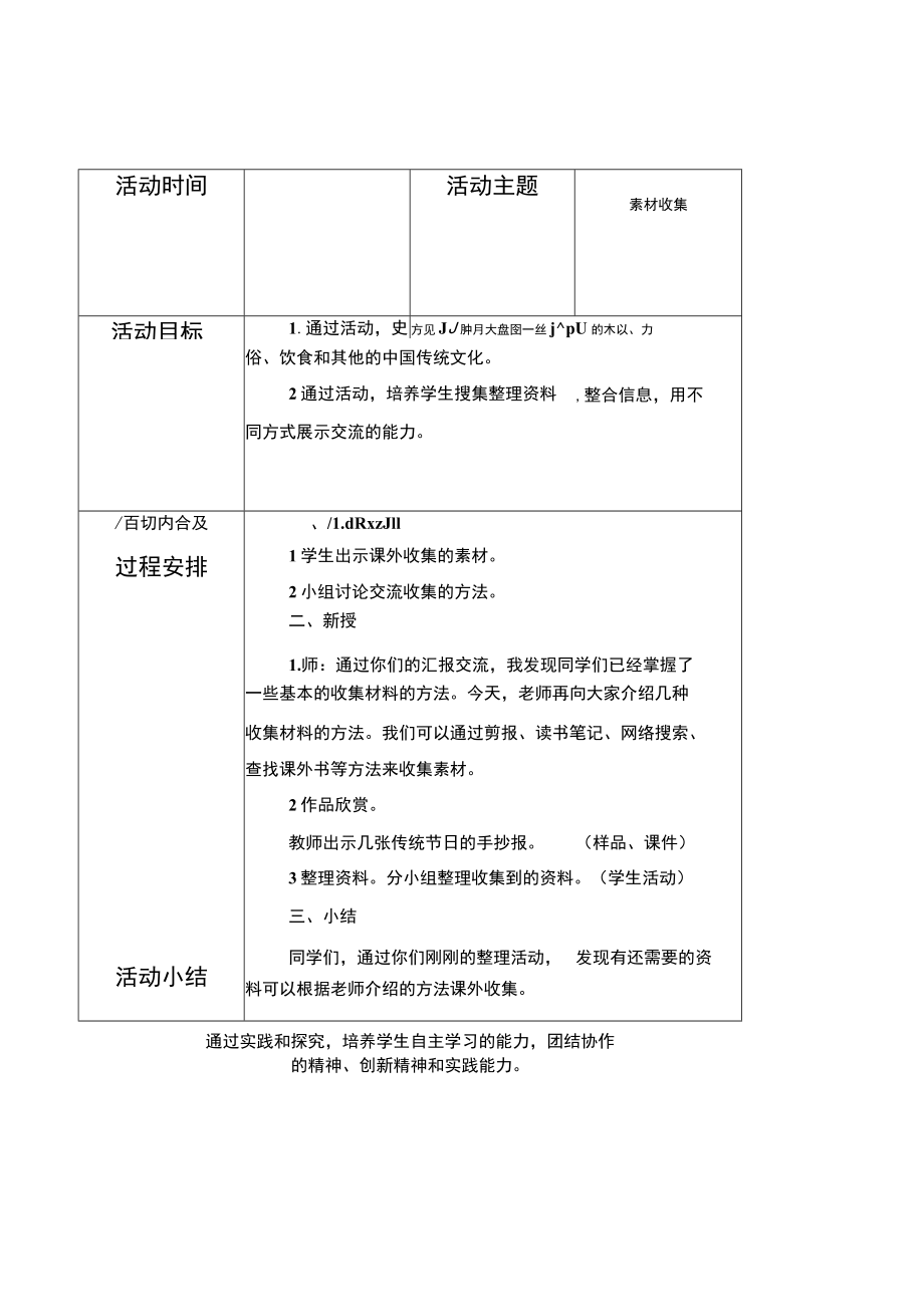 拓展性课程 创意手抄报 一学期教学设计(12课时).docx_第3页