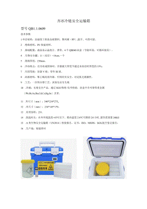 齐冰冷链安全运输箱.docx