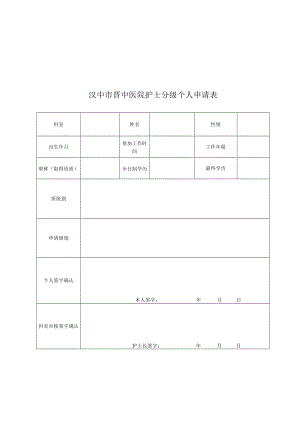 护士晋级表格2022年通用版3-8-16.docx