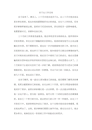 实习生工作总结.docx