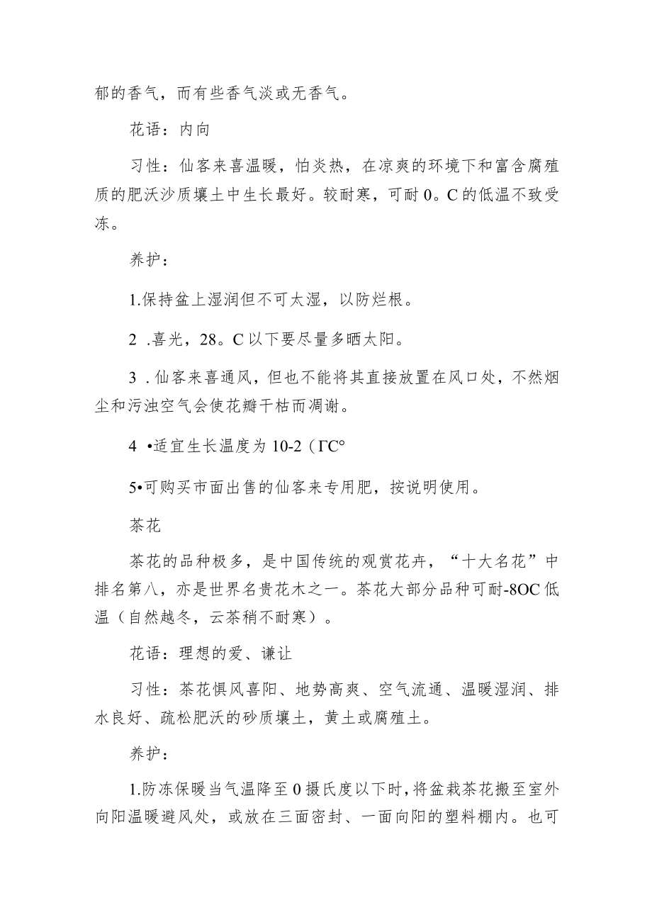 插花艺术：冬天十种好养的花材.docx_第3页