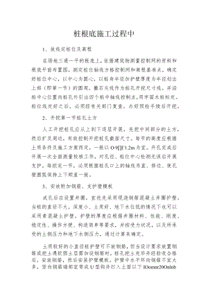 桩根底施工过程中.docx