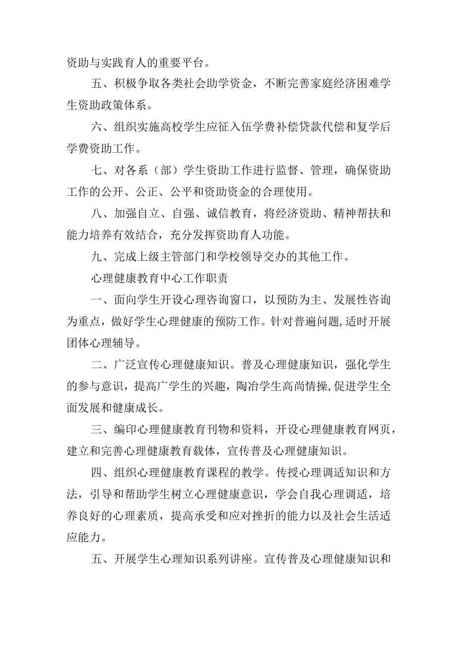 学生处各科室岗位职责.docx_第2页