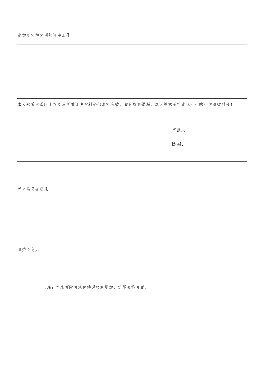 金芦苇工业设计奖评审专家推荐表.docx_第2页