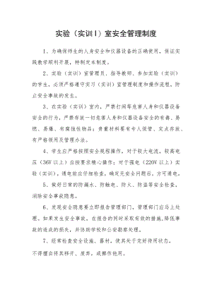 实验(实训)室安全管理制度.docx