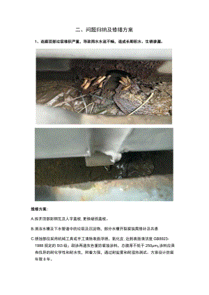 问题归纳及修缮方案.docx