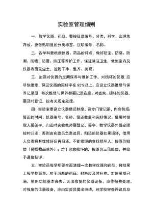 实验室管理细则.docx