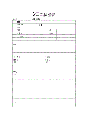 工程项目承包商班前会议表.docx