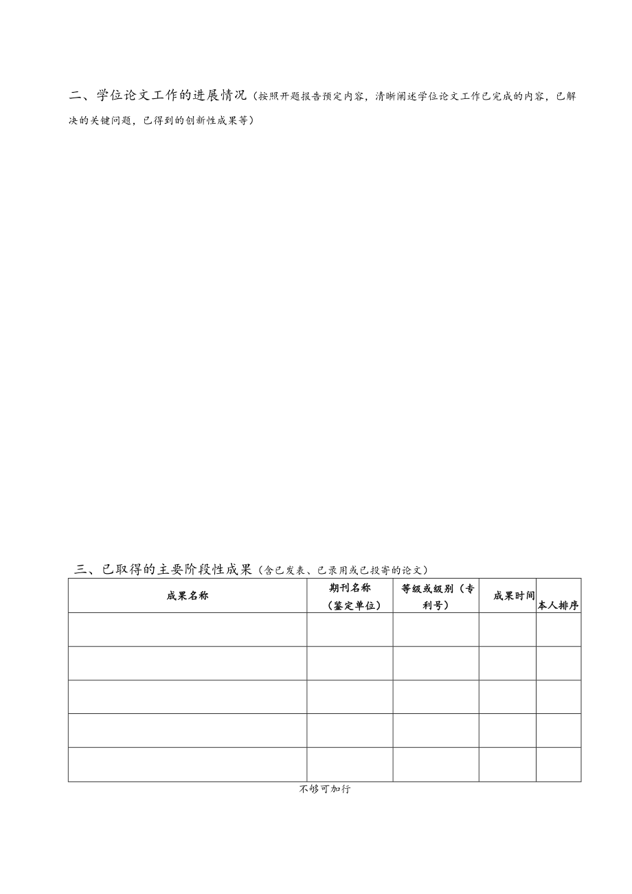 浙江师范大学(博士硕士)学位论文中期进展考核表.docx_第2页
