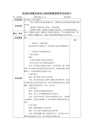 武进区鸣凰实验幼儿园幼教集团教学活动设计.docx