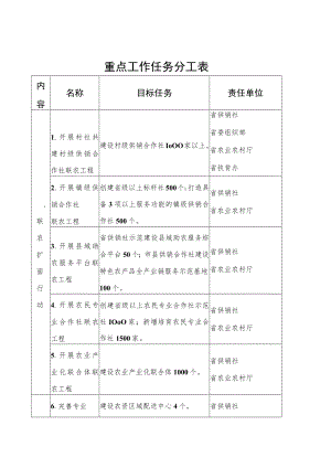 重点工作任务分工表.docx