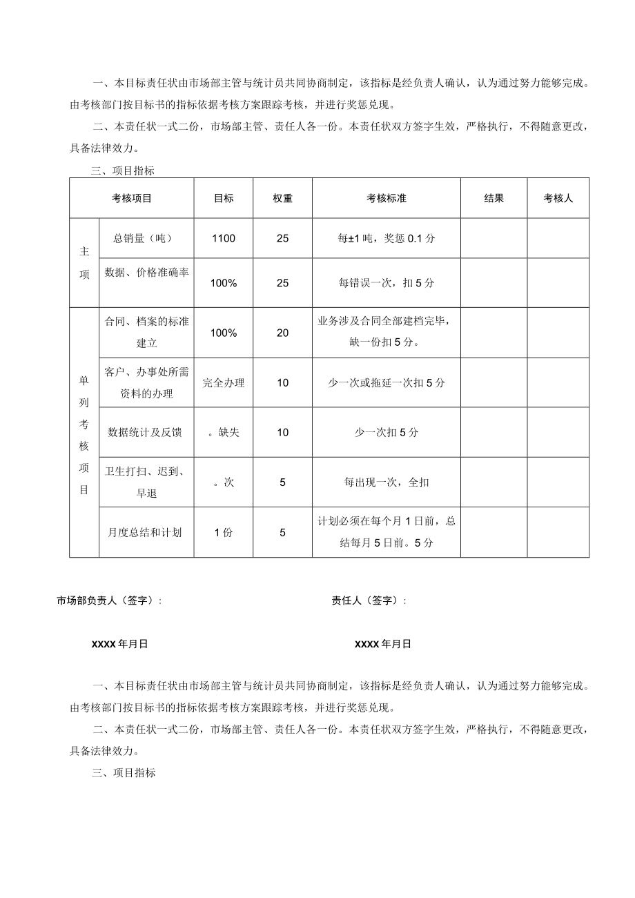 市场部月度目标责任状.docx_第3页