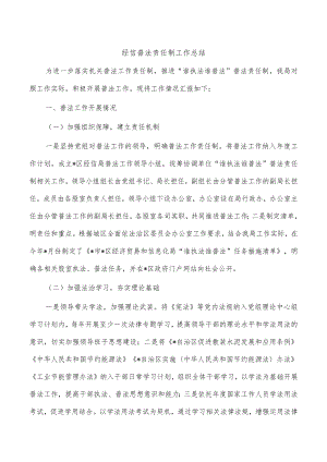 经信普法责任制工作总结.docx