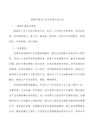 鼓励开展化工技术改造行动计划.docx