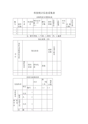 科技统计信息采集表.docx