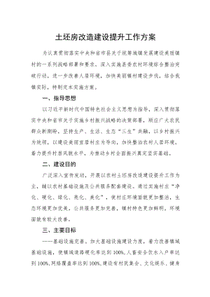 土坯房改造建设提升工作方案.docx