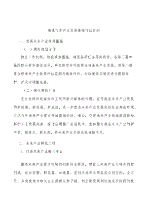 高速飞车产业发展基础行动计划.docx