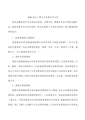 金融+民生工程行业发展条件分析.docx