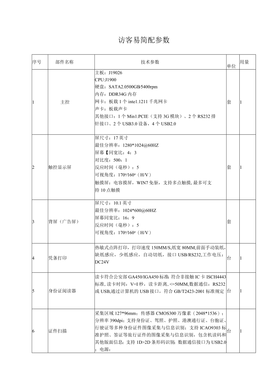访客易简配参数.docx_第1页