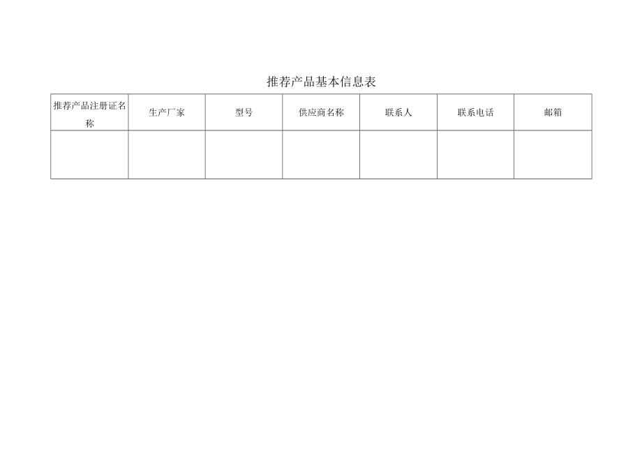 推荐产品基本信息表.docx_第1页