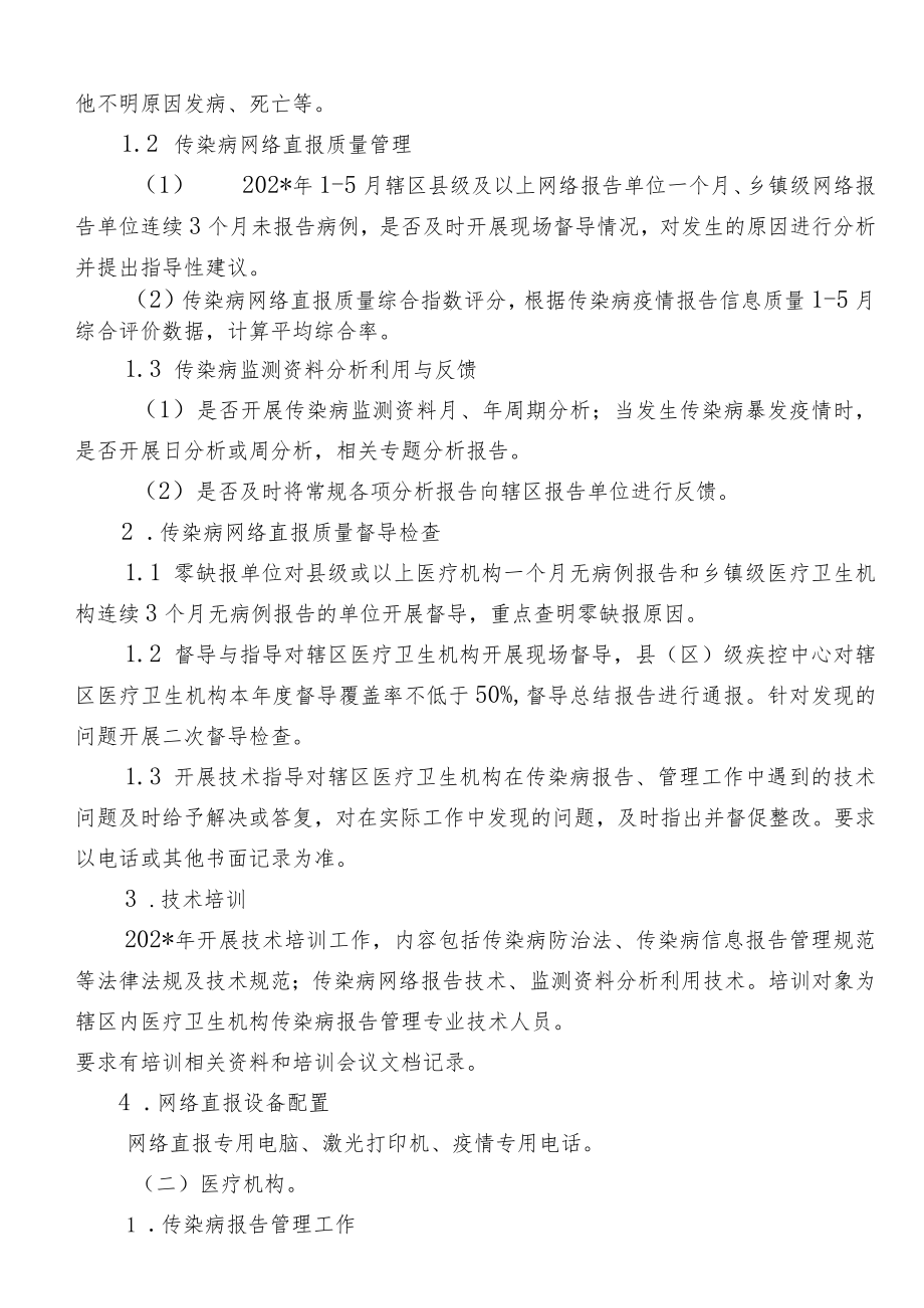传染病网络直报质量督导检查方案.docx_第2页