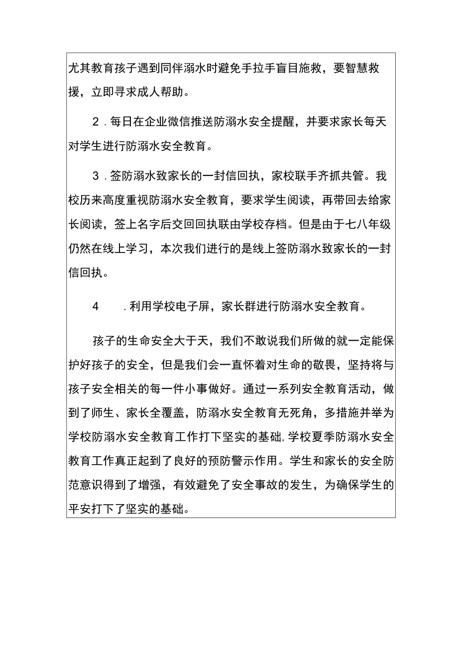 2022中小学防溺水安全教育活动总结.docx_第2页