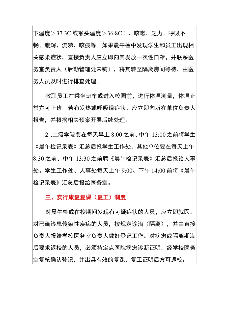 2022学校疫情防控晨午检制度（范本）.docx_第2页