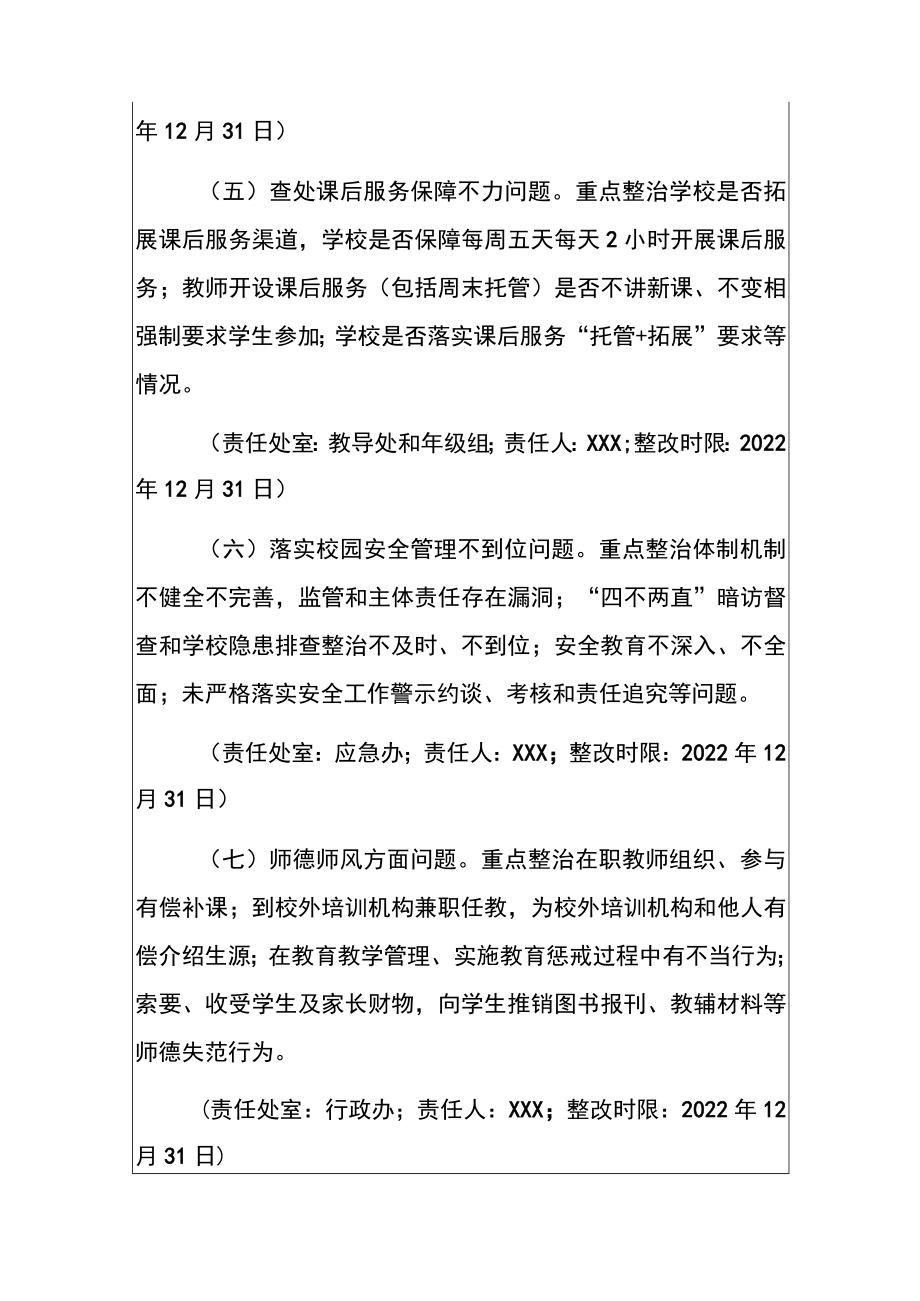 2022中学校开展专项治理群众身边“可视”“有感”腐败和作风问题工作方案.docx_第3页
