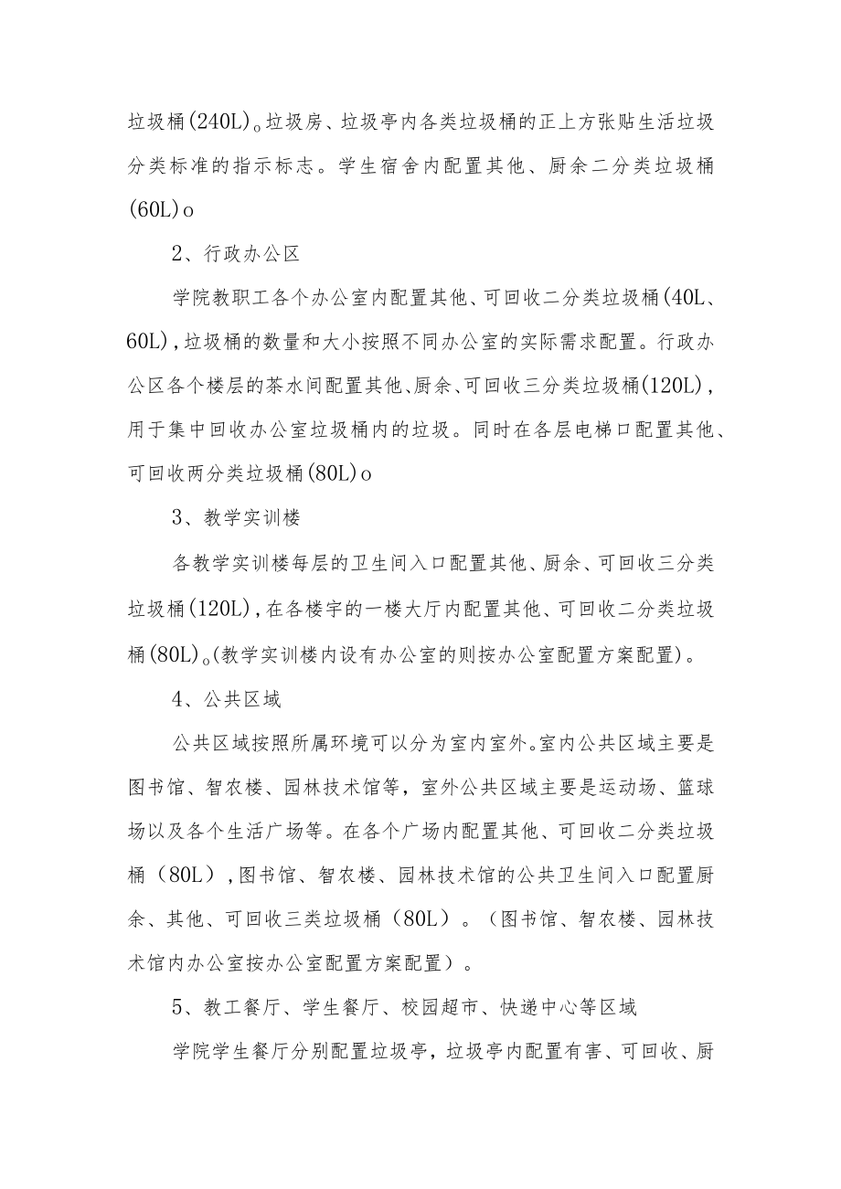 学院生活垃圾分类管理办法.docx_第3页