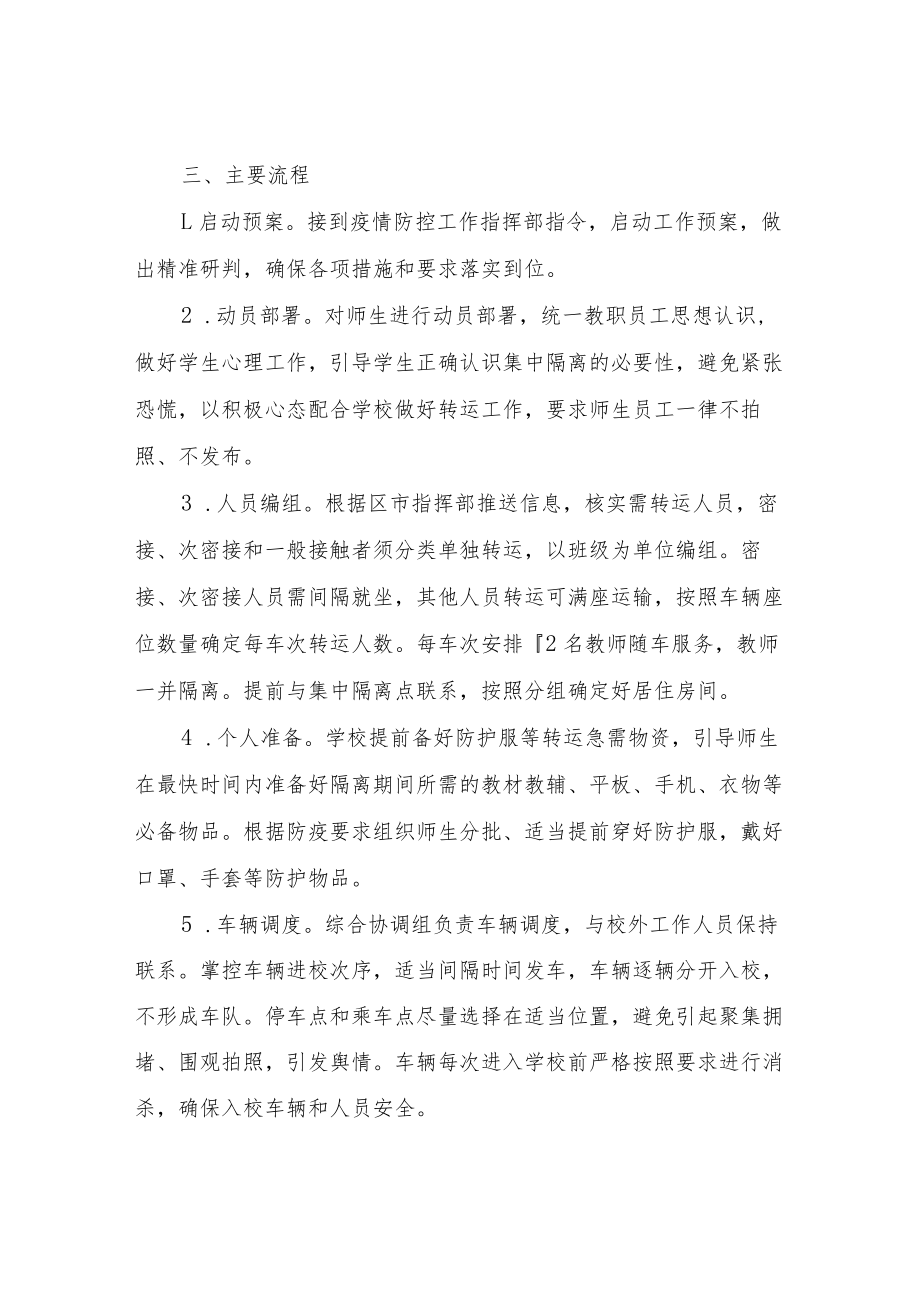 涉疫师生集中隔离转运工作方案.docx_第3页