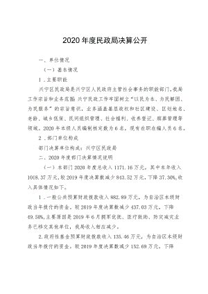 部门决算分析报告撰写提纲（部门用）.docx