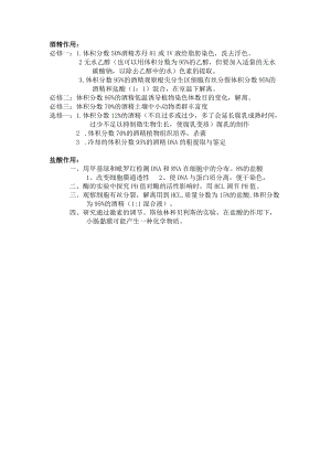 酒精和盐酸的作用.docx