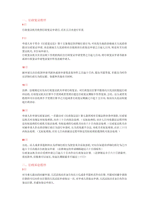 行政诉讼期间总结.docx