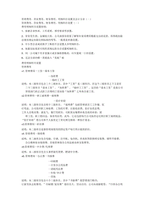 管理费用、营业费用、财务费用、明细科目设置及会计分录.docx