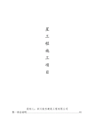 零星工程施工方案(改).docx
