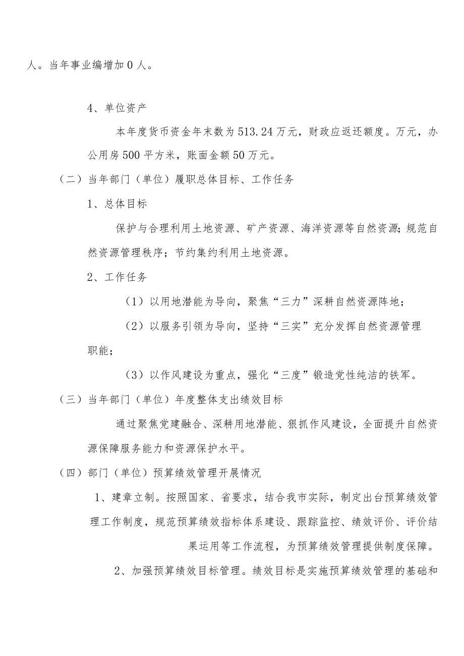 部门（单位）整体支出绩效自评报告.docx_第2页