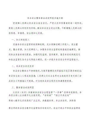 食品安全整体智治成效明显实施方案.docx